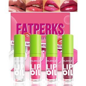 4 Colors Lip Oil Lip Glaze